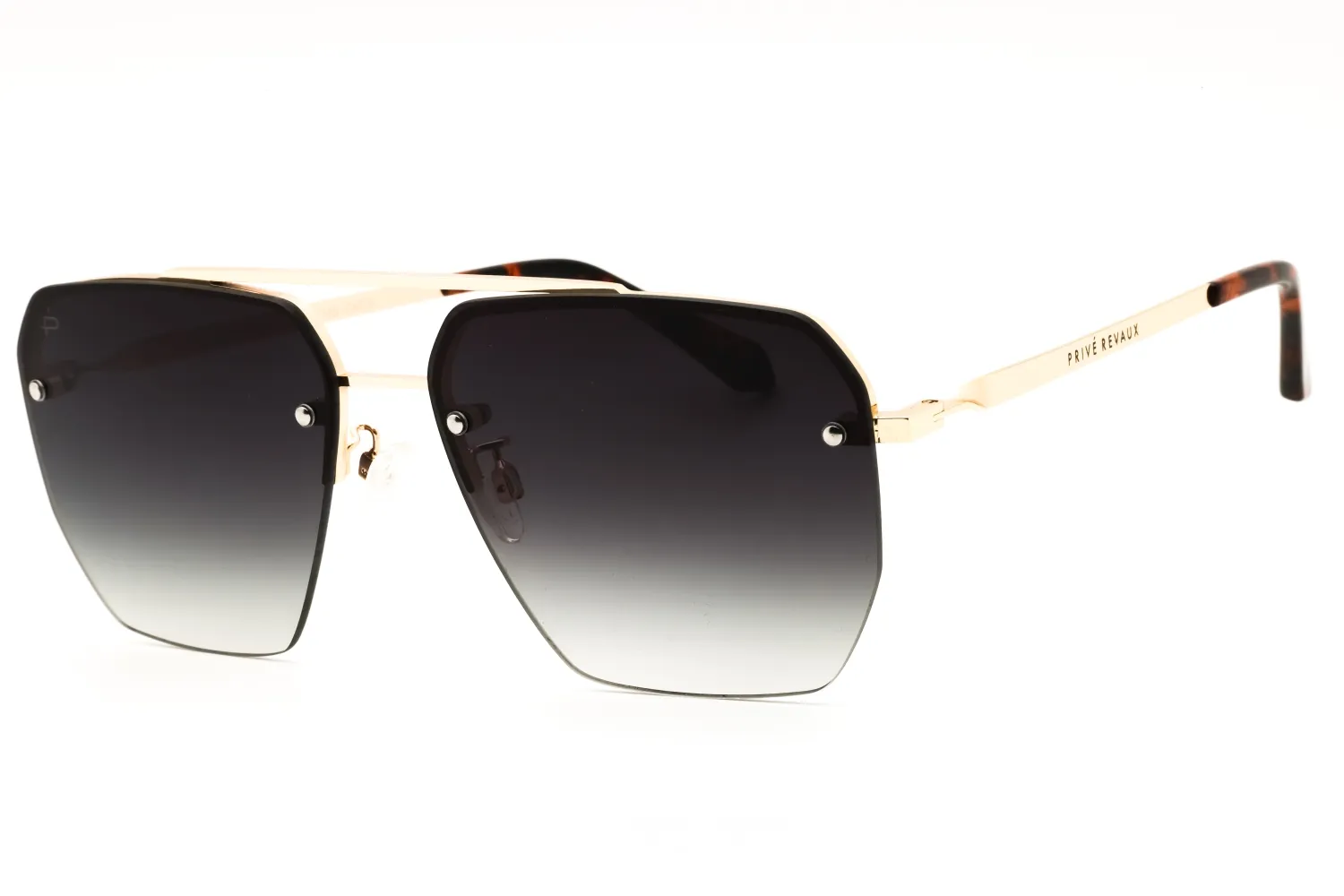 Prive Revaux OFF GUARD/S PEF 9K Sunglasses Goldgreen 61mm Women