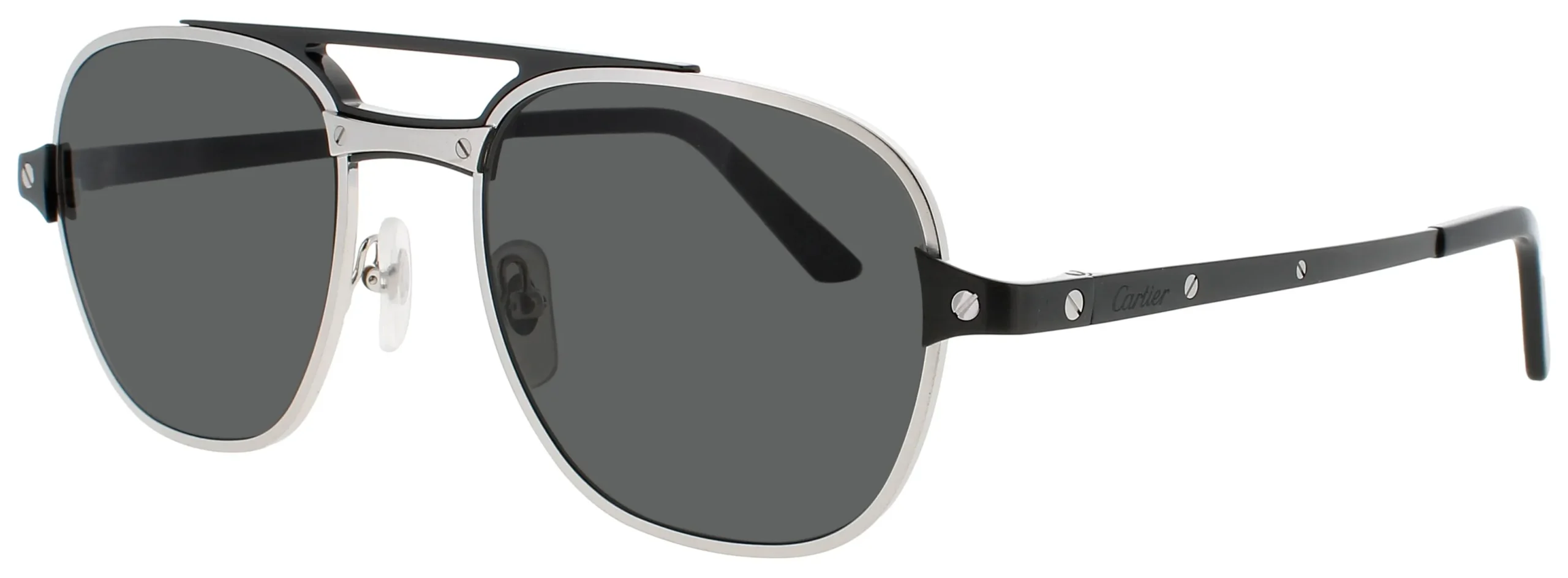 Cartier CT0477S 001 Sunglasses Black 56mm Men