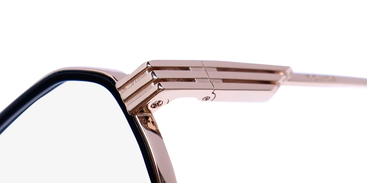 Police Vplq76v Mercury 3 300y Eyeglasses Shiny Rose Gold 55mm 6