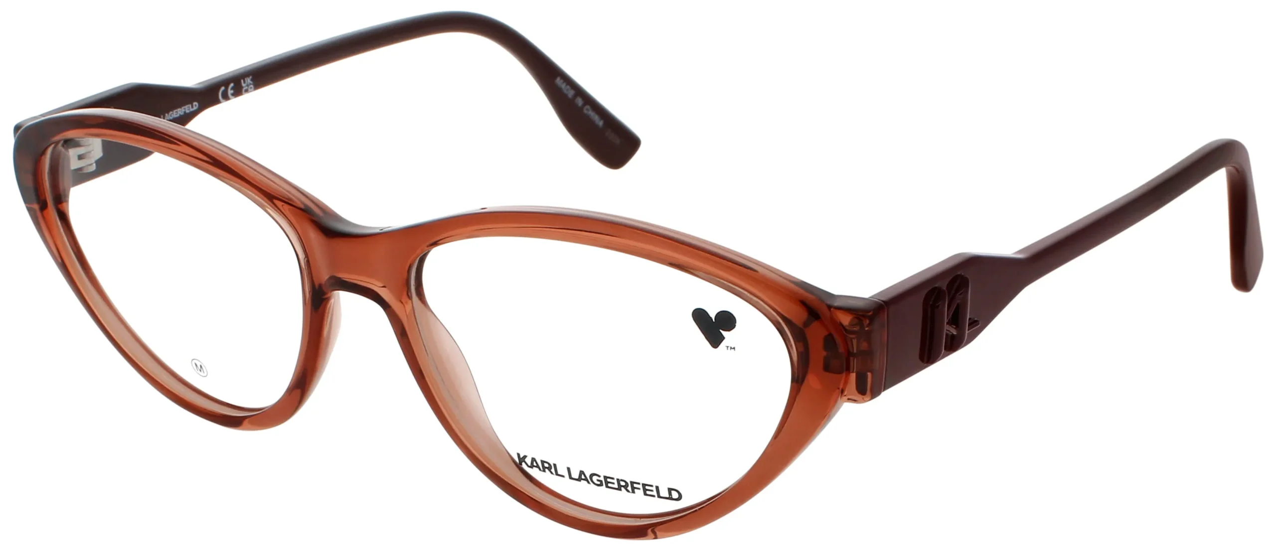Karl Lagerfeld KL6109 652 Eyeglasses Antique Rose 54mm Women