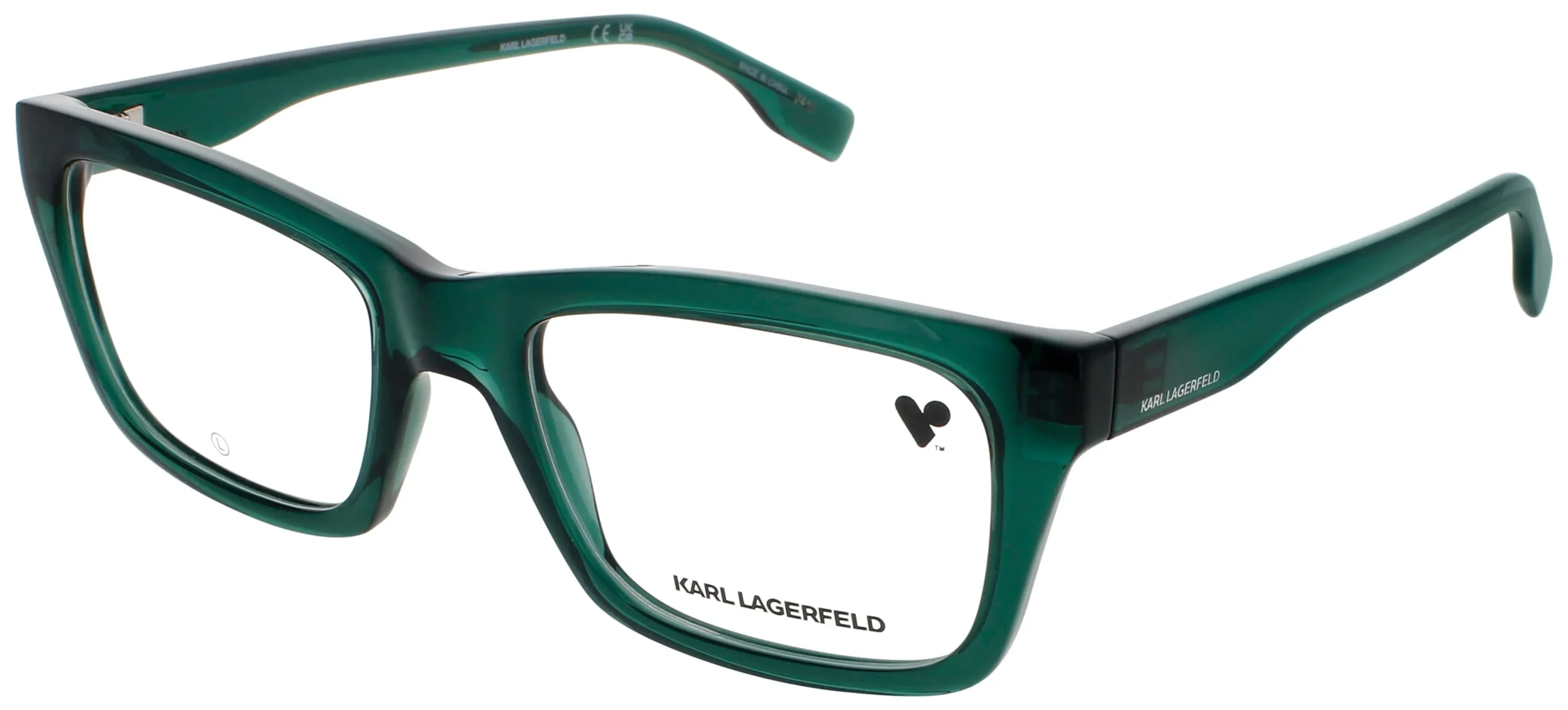 Karl Lagerfeld KL6138 300 Eyeglasses Green 53mm Men