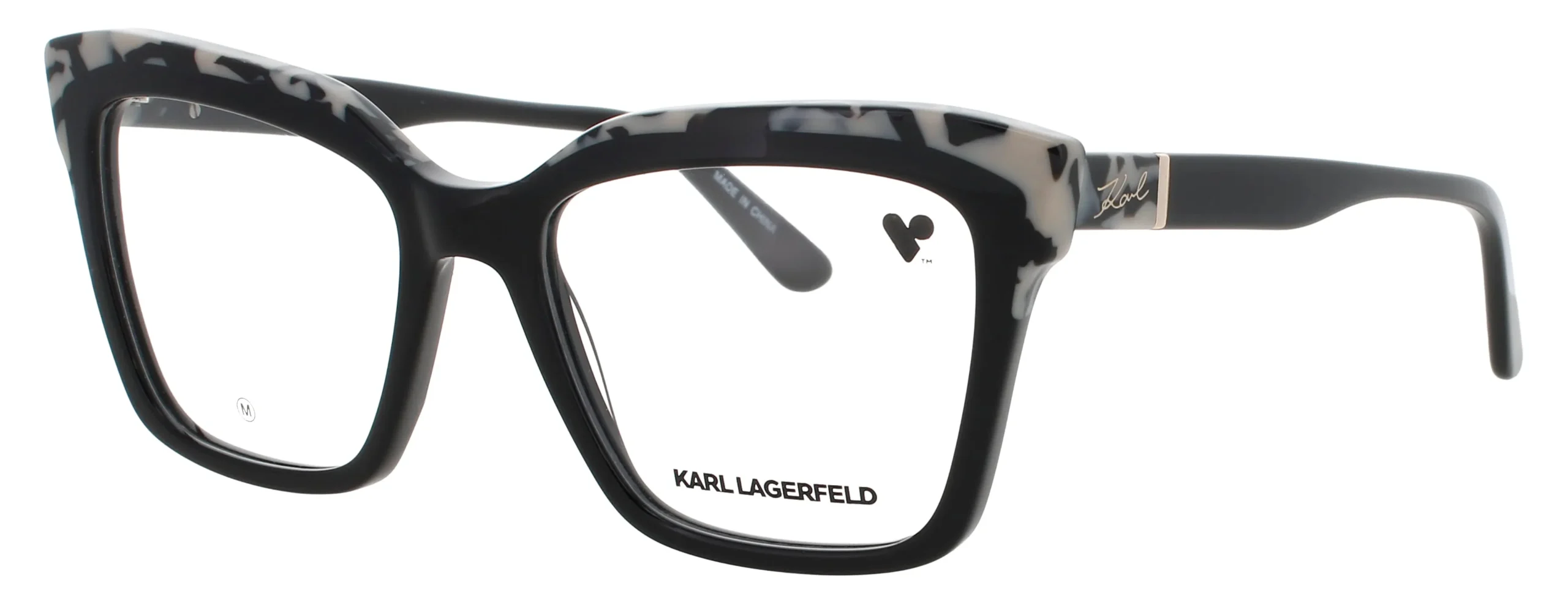 Karl Lagerfeld KL6130 013 Eyeglasses Black 52mm Women