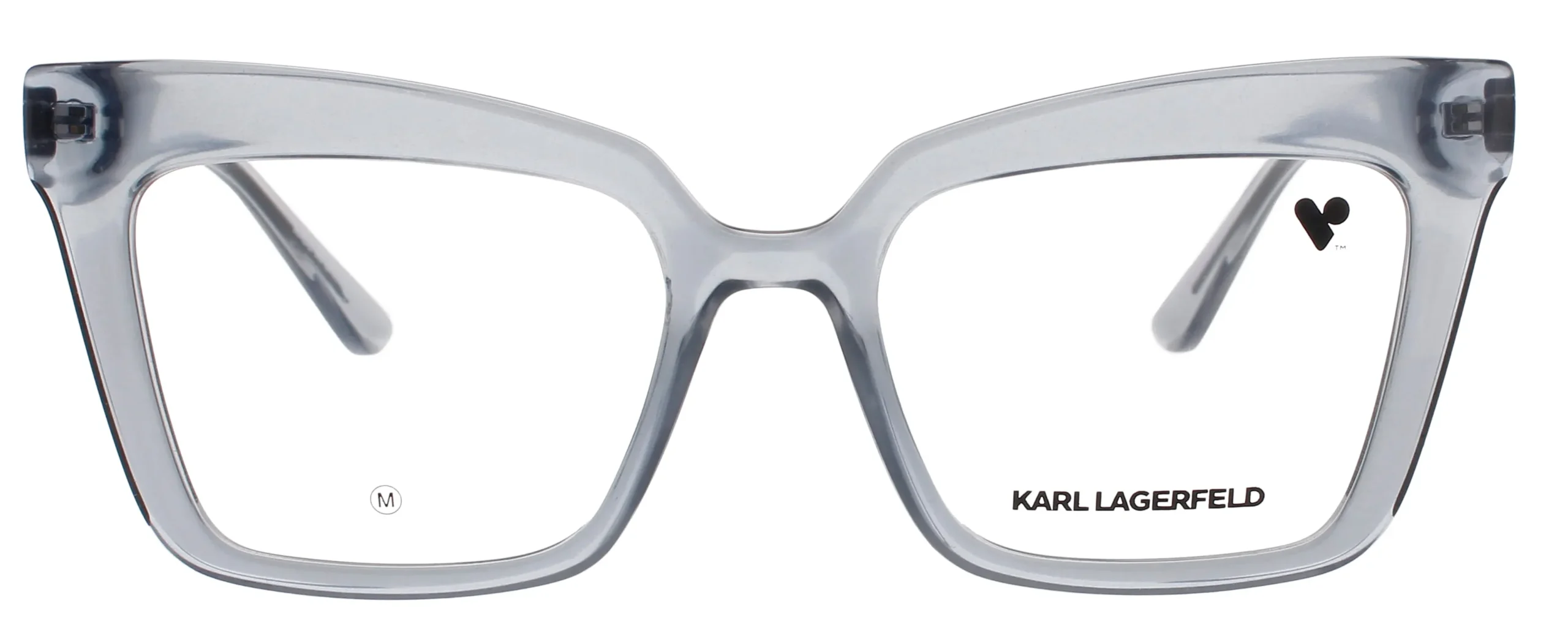 Karl Lagerfeld KL6136 020 Eyeglasses Grey 51mm Women 2