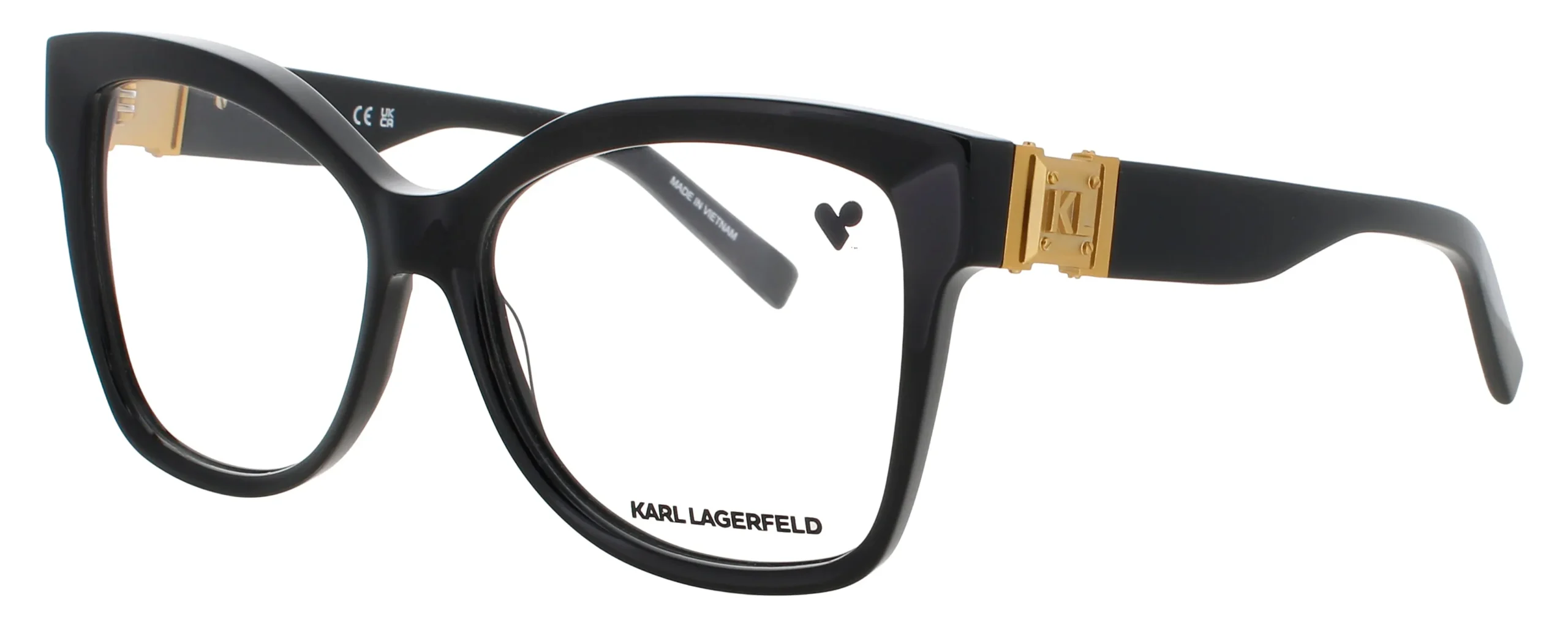 Karl Lagerfeld KL6149 001 Eyeglasses Black 55mm Women