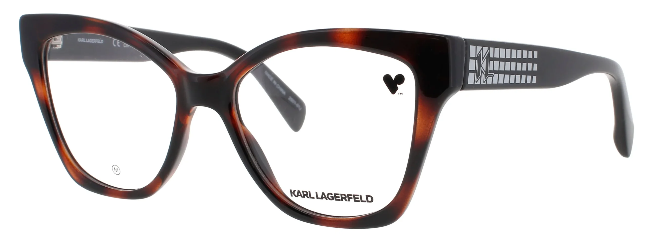 Karl Lagerfeld KL6150 242 Eyeglasses Dark Tortoise 53mm Women