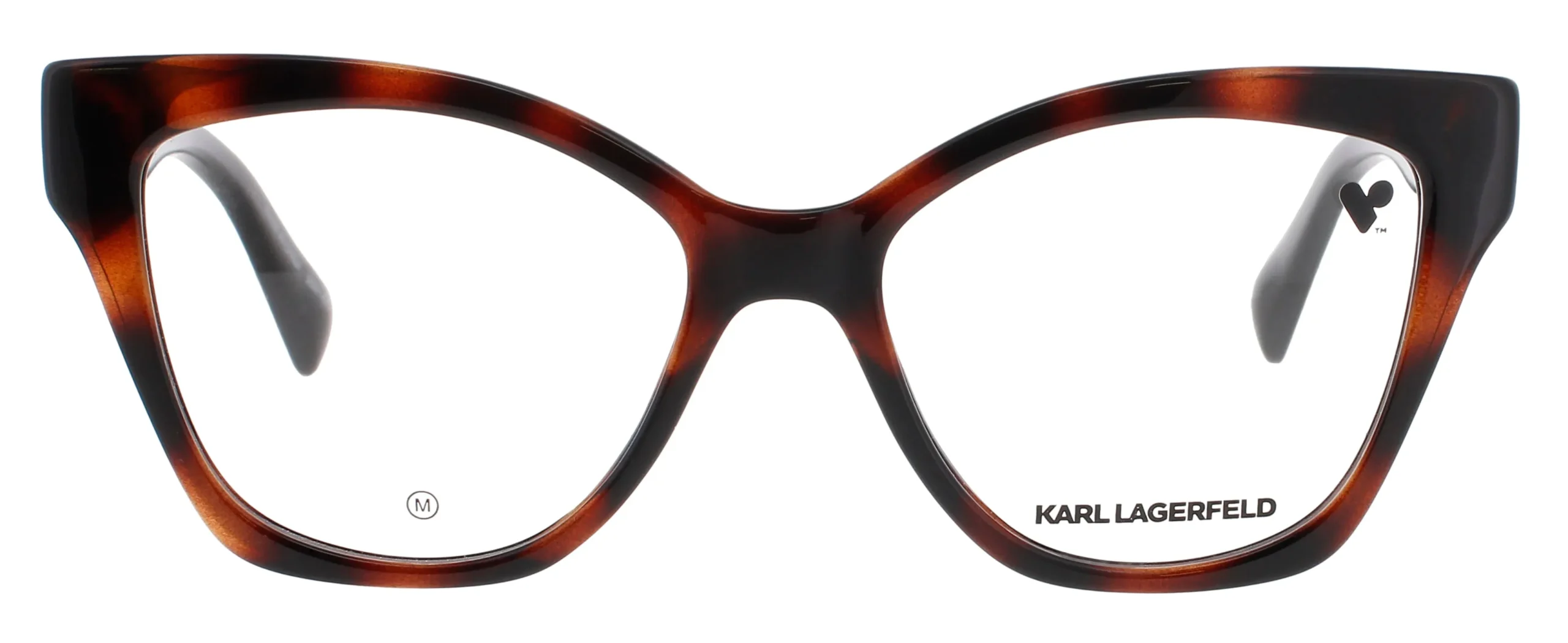 Karl Lagerfeld KL6150 242 Eyeglasses Dark Tortoise 53mm Women 2