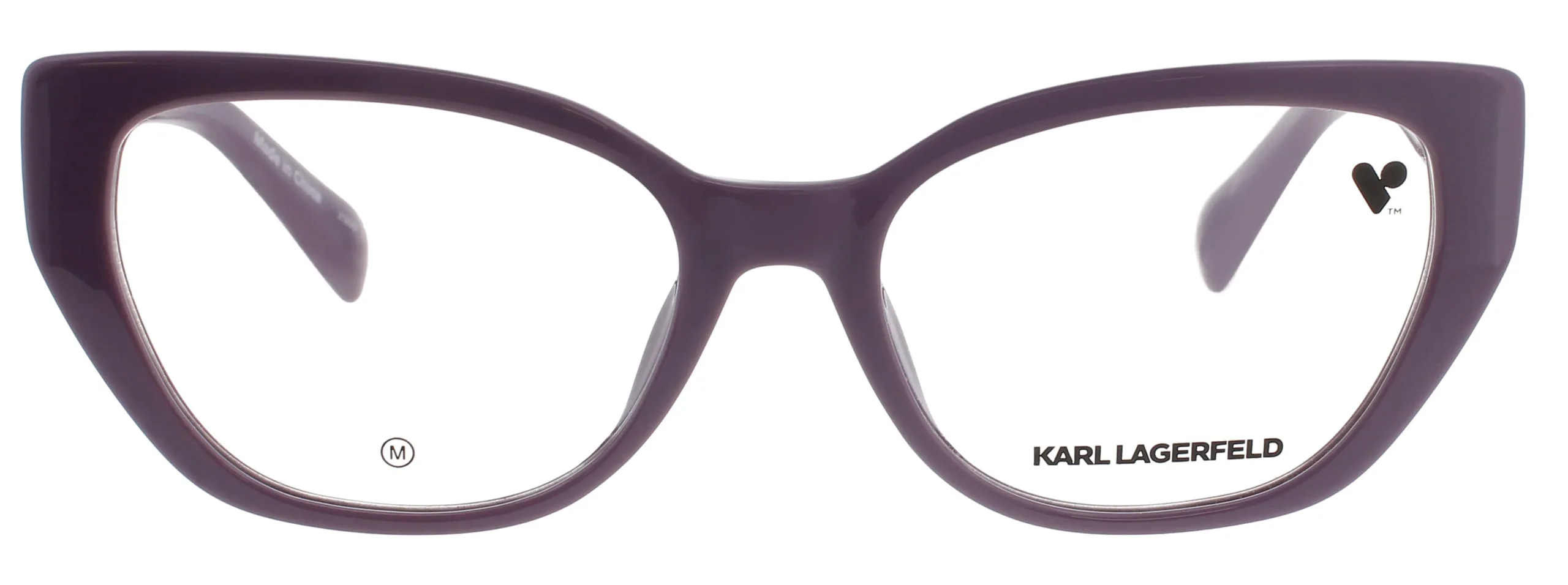 Karl Lagerfeld KL6151 516 Eyeglasses Lilac 53mm Women 2