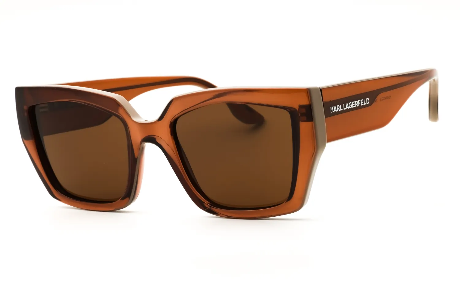 Karl Lagerfeld KL6143S N 246 Sunglasses Light Brown 53mm Women