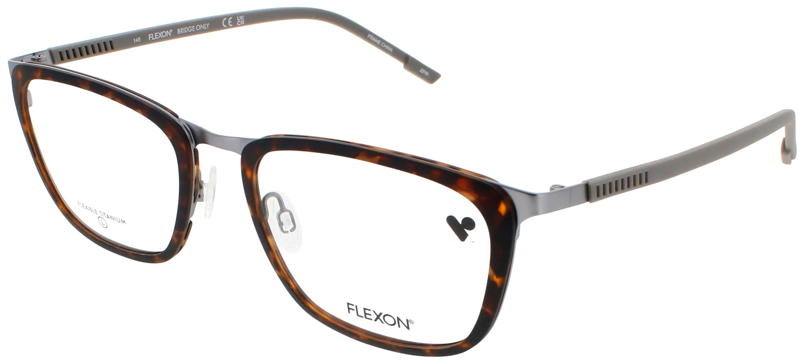 Marchon E1139 244 Eyeglasses Matte Tortoise 54mm Men