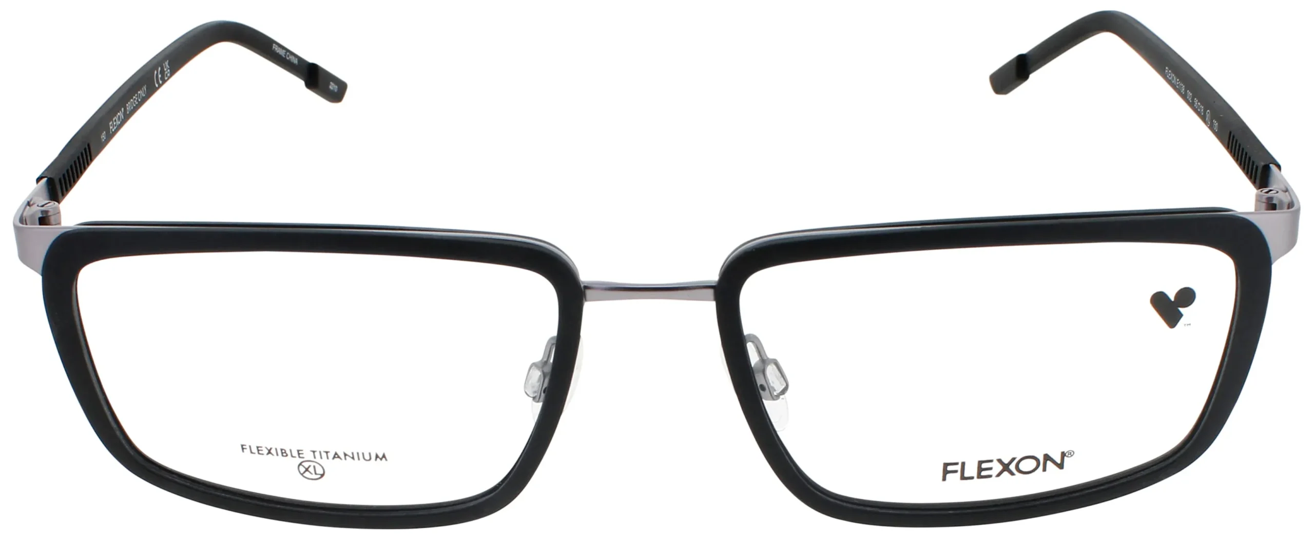 Marchon E1138 002 Eyeglasses Black Gunmetal 56mm Men 2