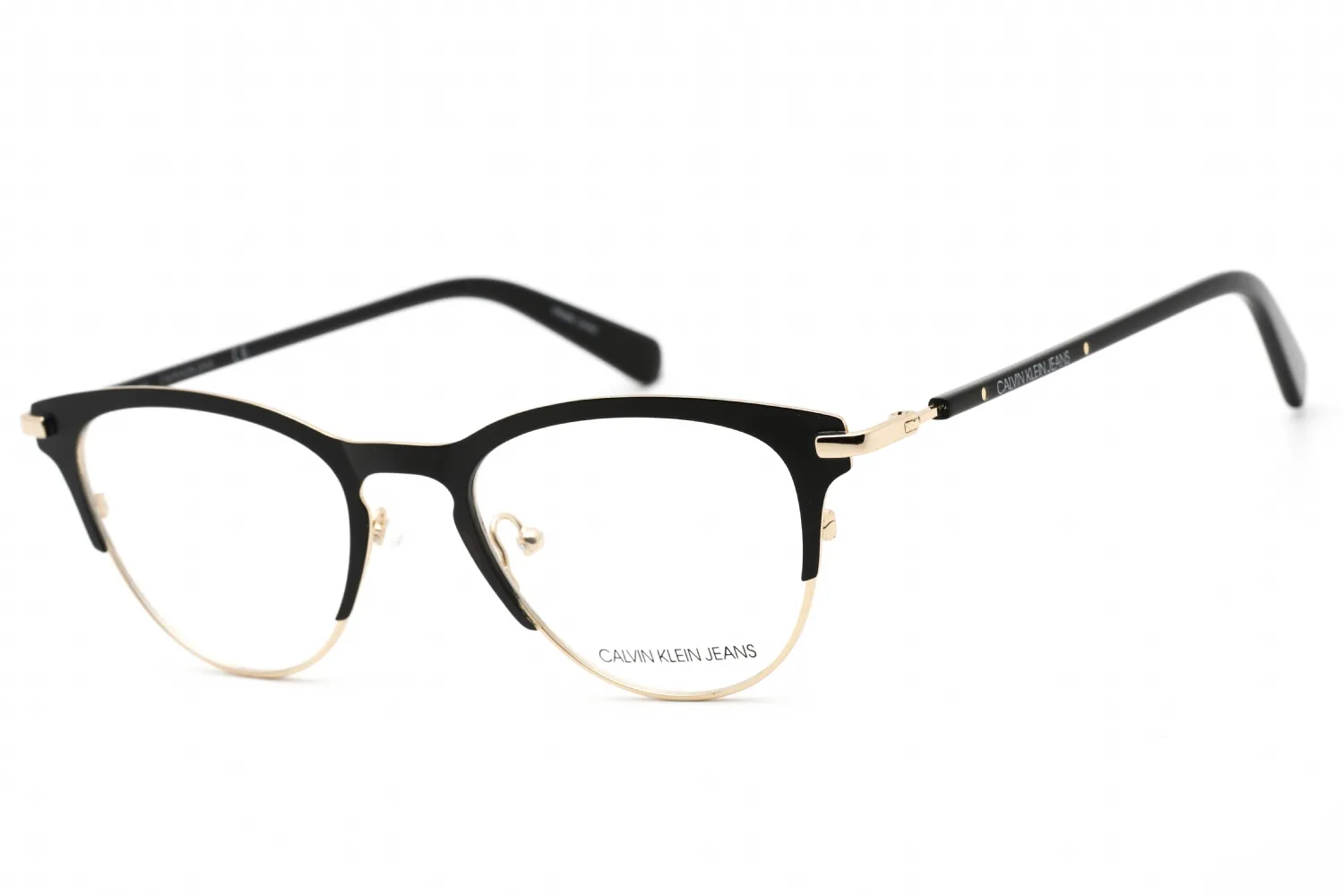 Calvin Klein Jeans CKJ20302 001 Eyeglasses Satin Black 49mm Women