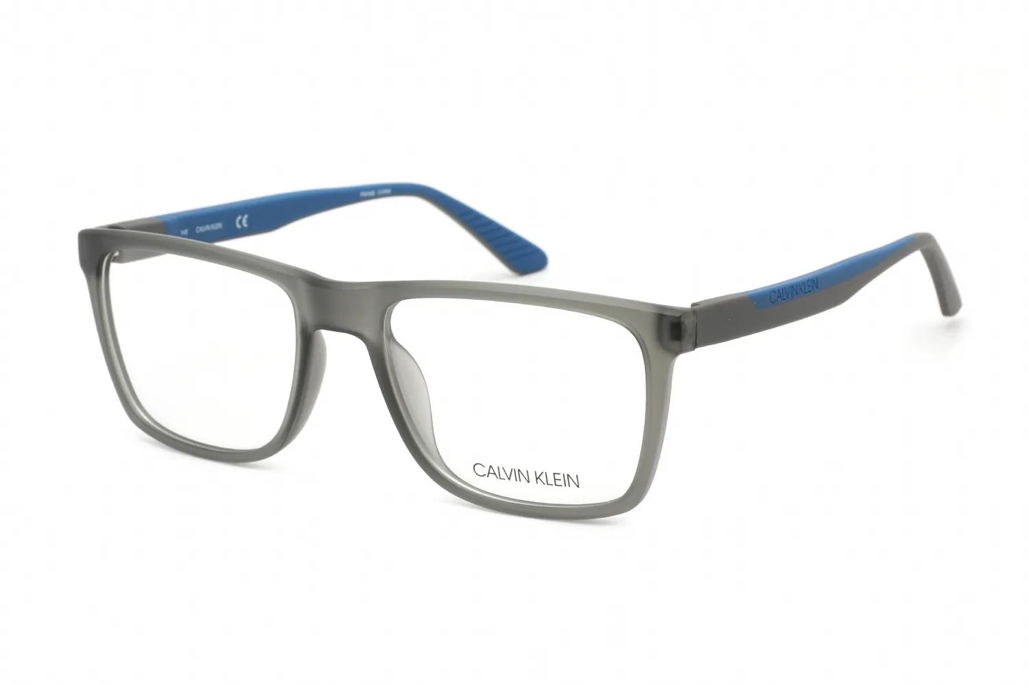 Calvin Klein CK21505 020 Eyeglasses Matte Crystal Grey 55mm Men