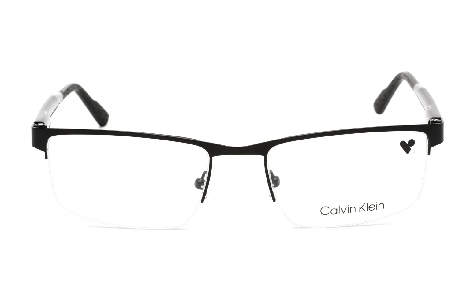Calvin Klein CK21126 002 Eyeglasses Matte Black 55mm Men 2