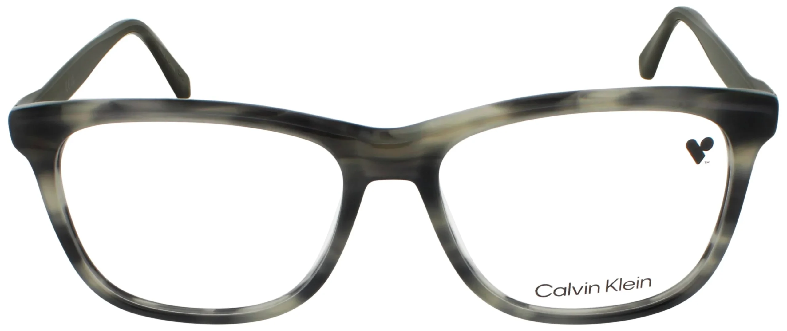 Calvin Klein CK22507 025 Eyeglasses Grey Havana 55mm Women 2