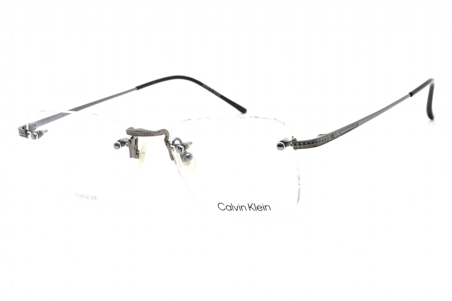 Calvin Klein CK22112T 009 Eyeglasses Dark Gun 52mm Men