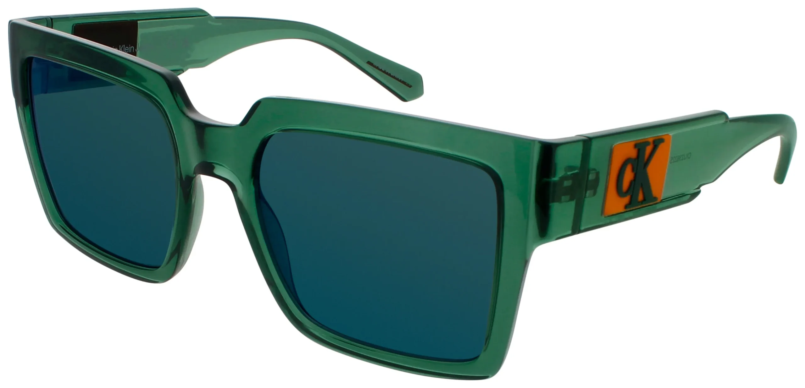 Calvin Klein Jeans CKJ23622S 300 Sunglasses Green 53mm Unisex