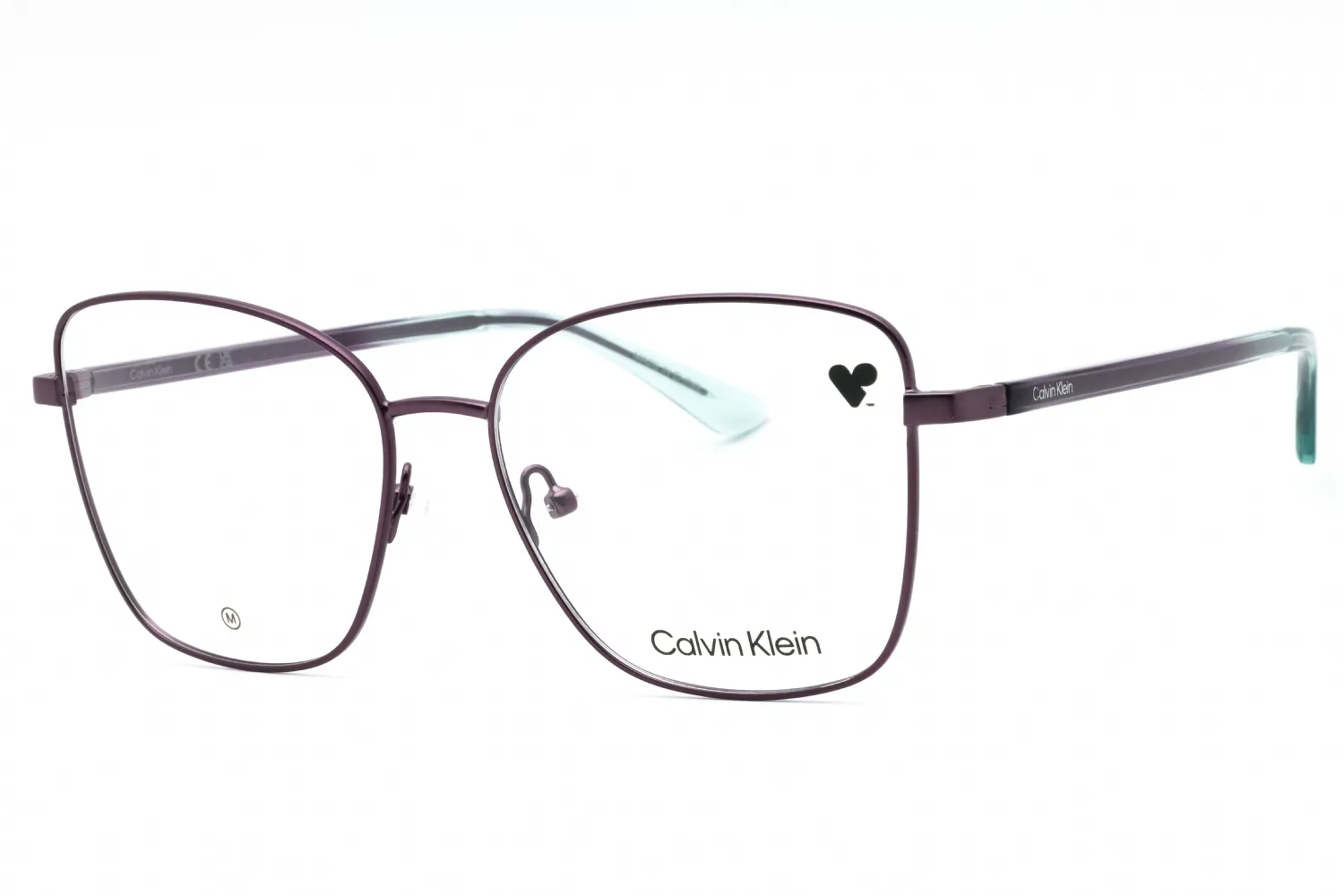 Calvin Klein CK23128 511 Eyeglasses Plum 55mm Women