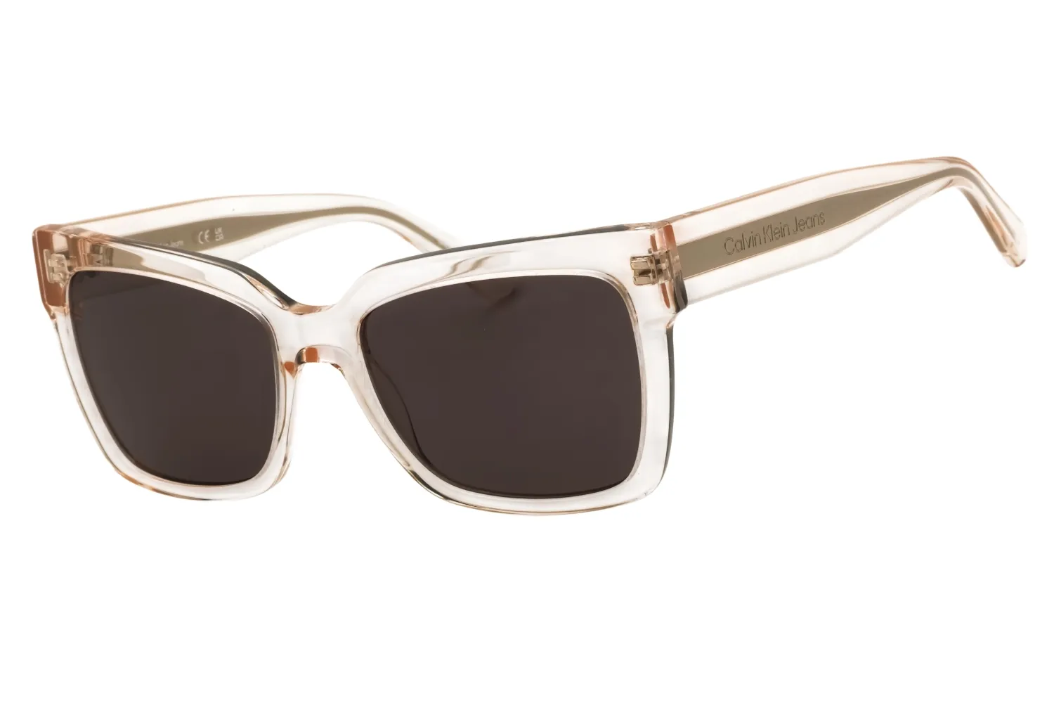 Calvin Klein Jeans CKJ24606S 011 Sunglasses Crystal To Rose 54mm Women