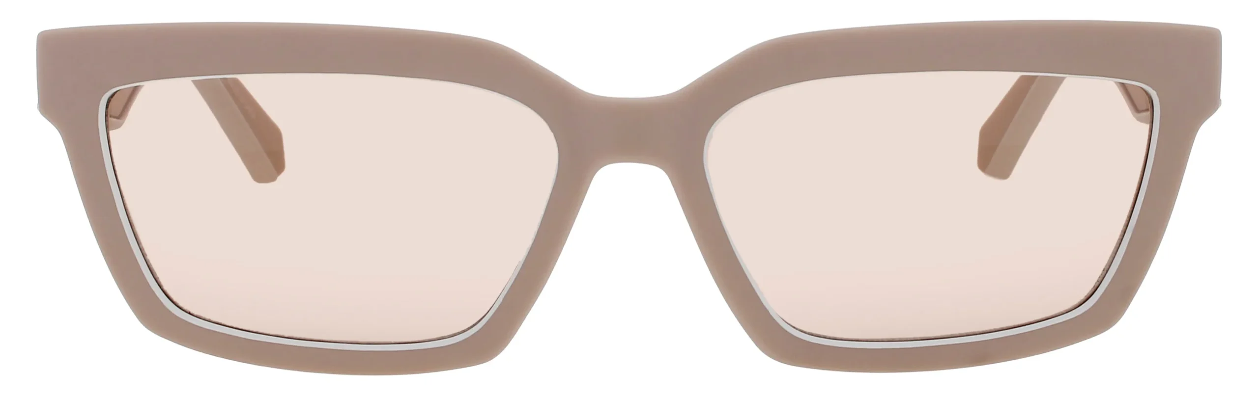 Calvin Klein Jeans CKJ25604S 671 Sunglasses Matte Blush 55mm Women 2