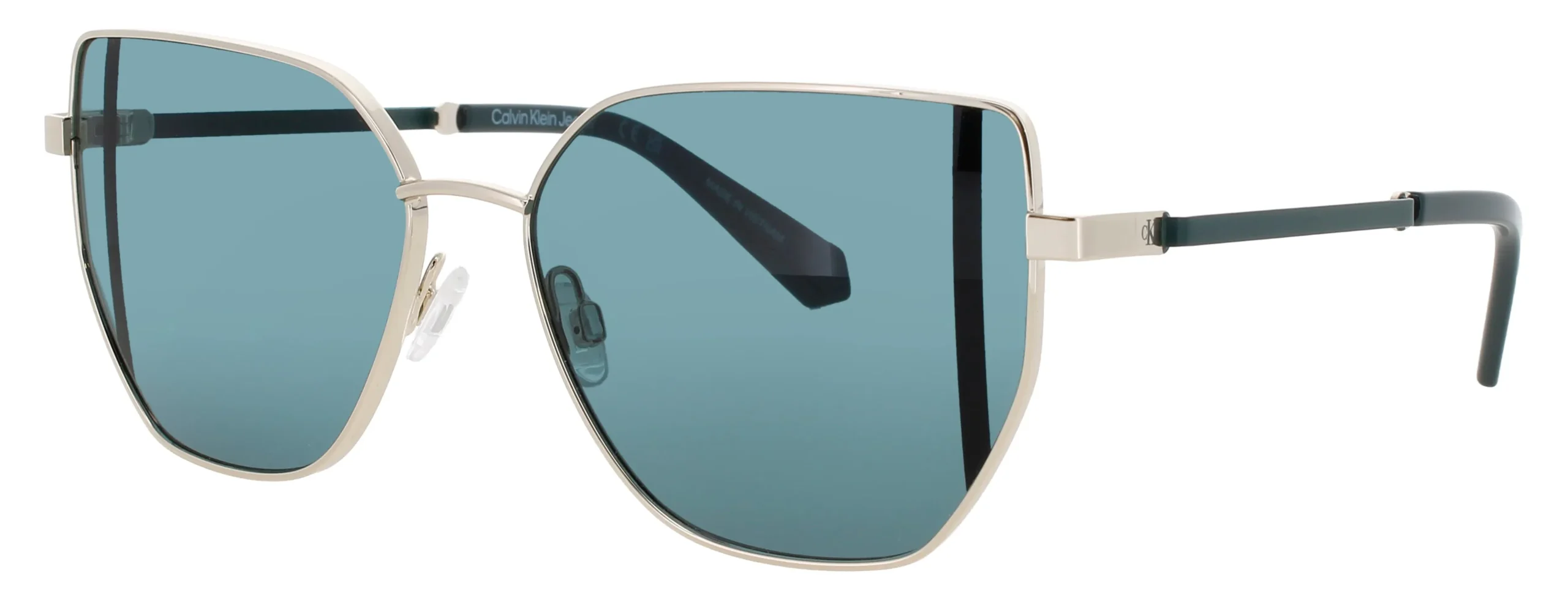 Calvin Klein Jeans CKJ25209S 717 Sunglasses Gold 57mm Women