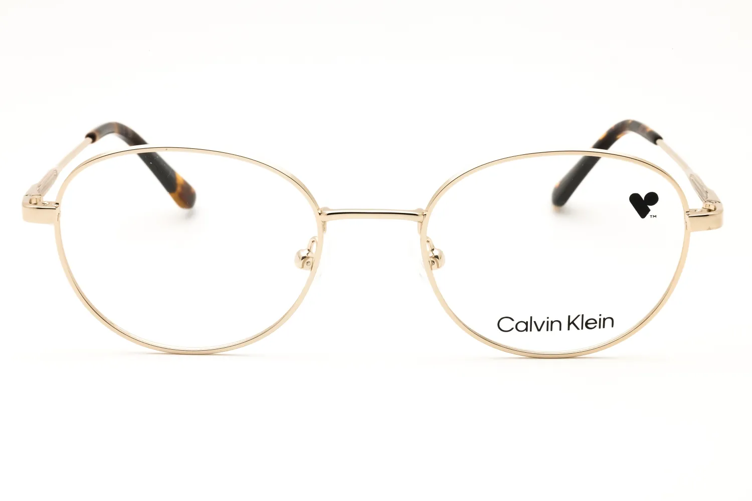 Calvin Klein CK24115N 717 Eyeglasses Gold 49mm Unisex 2