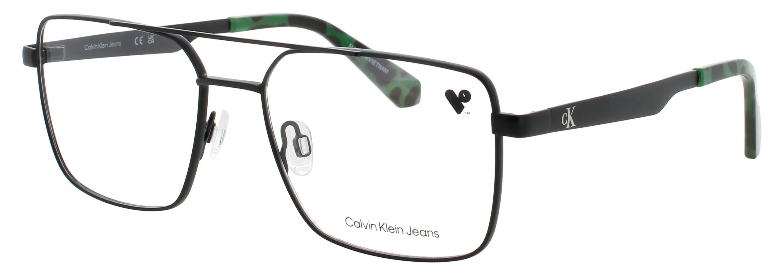 Calvin Klein Jeans CKJ24204 N 001 Eyeglasses Black 55mm Men