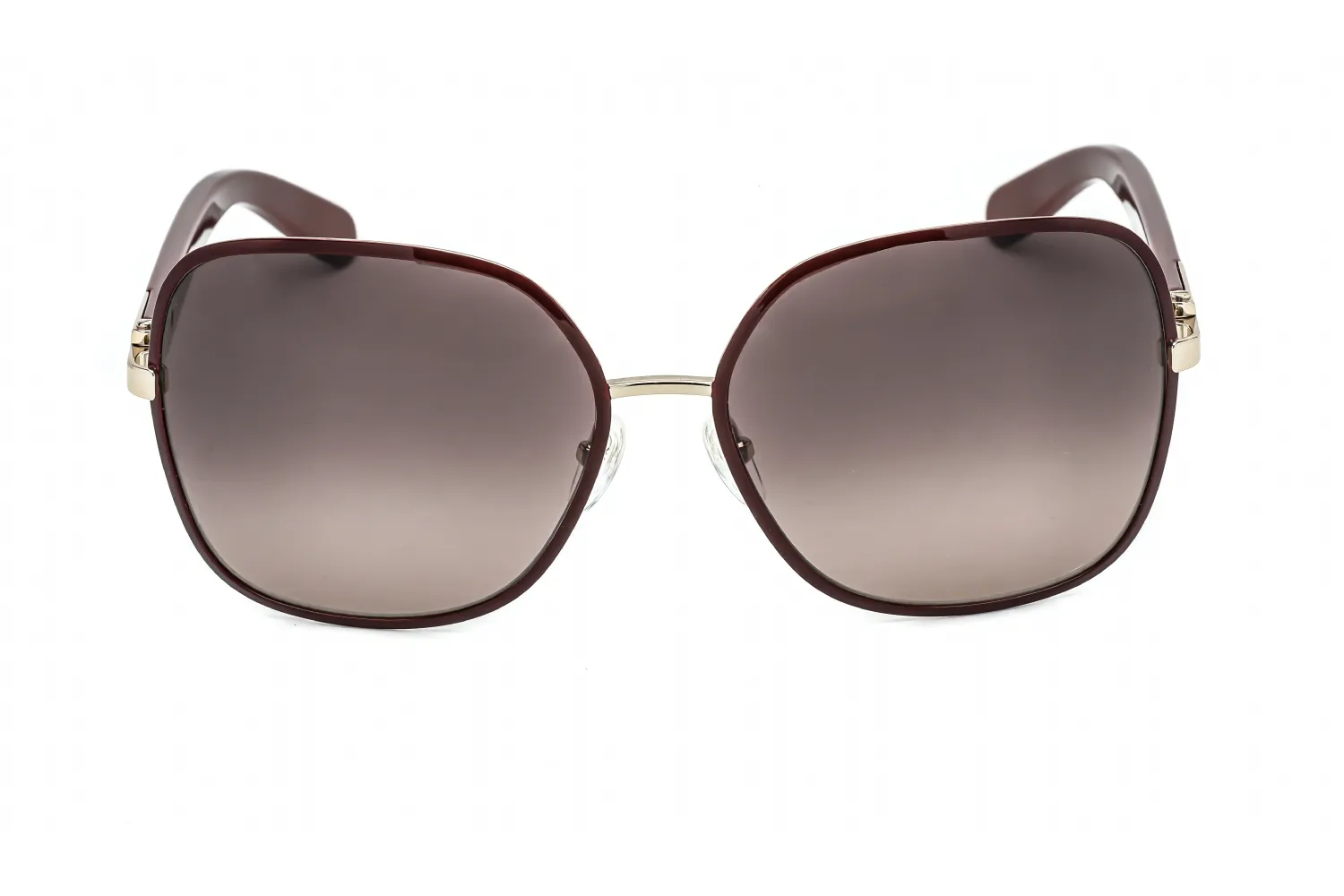 Salvatore Ferragamo SF150S 728 Sunglasses Light Shiny Gold 59mm Women 2