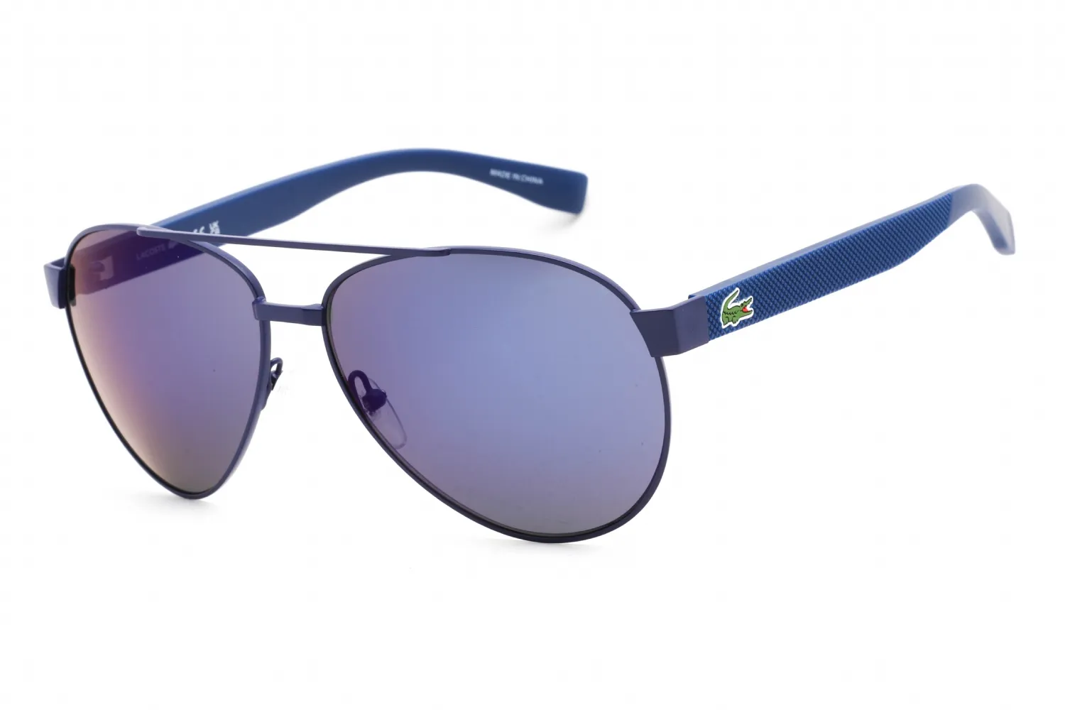 Lacoste L185S 424 Sunglasses Matte Blue 60mm Unisex