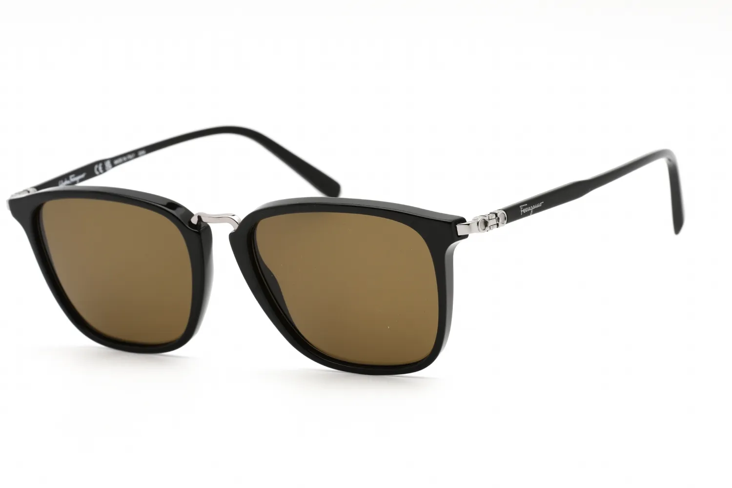 Salvatore Ferragamo SF910S 001 Sunglasses Black 54mm Men