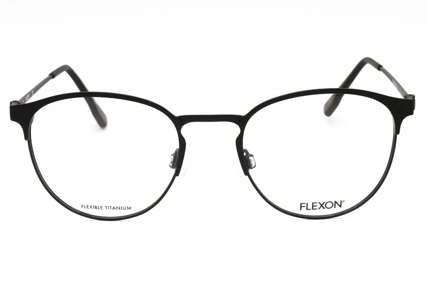 Flexon FLEXON E1089 001 Eyeglasses Black 51mm Men 2