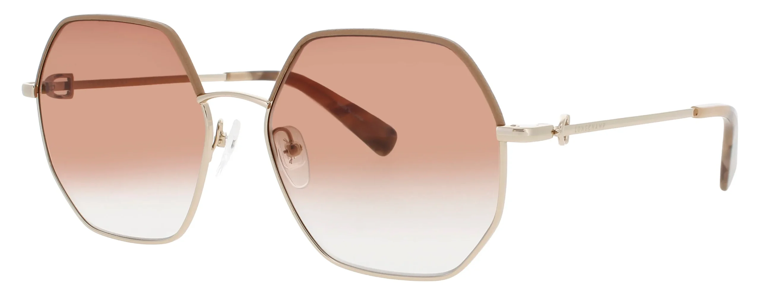 Longchamp LO140SL 731 Sunglasses Gold 58mm Women