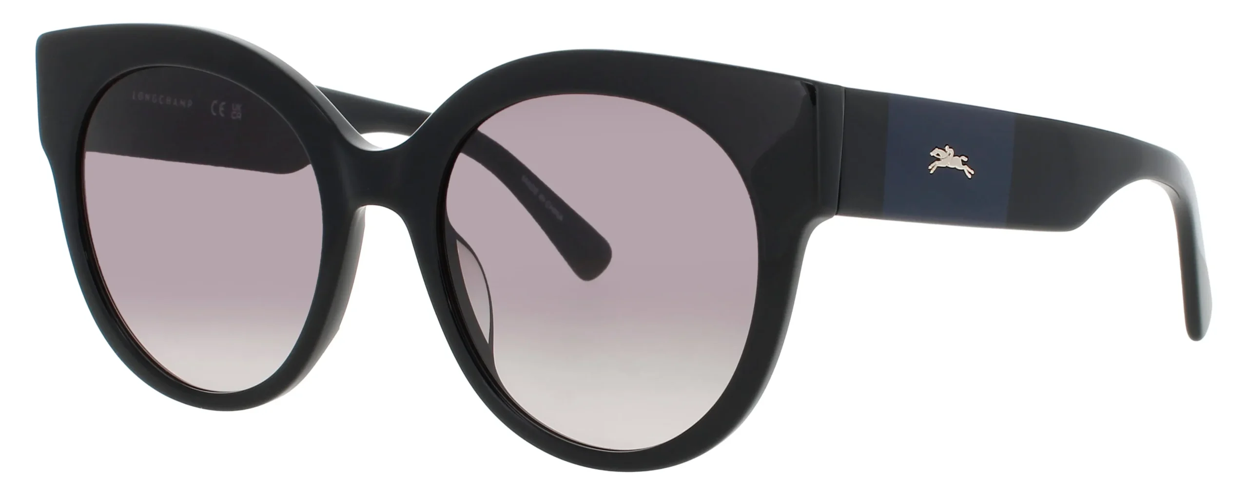 Longchamp LO673S 001 Sunglasses Black 53mm Women