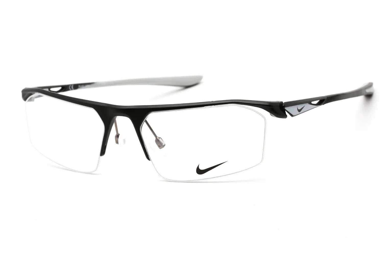 Nike 8050 003 Eyeglasses Satin Black 57mm Men