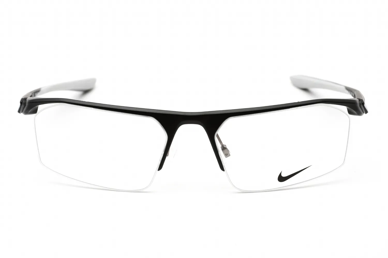 Nike 8050 003 Eyeglasses Satin Black 57mm Men 2