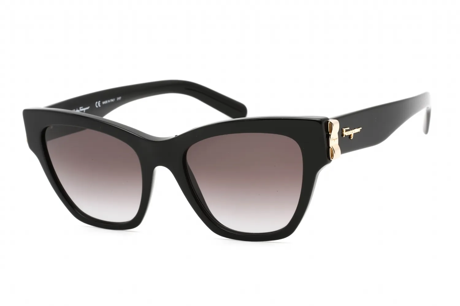 Salvatore Ferragamo SF1010S 001 Sunglasses Black 53mm Women