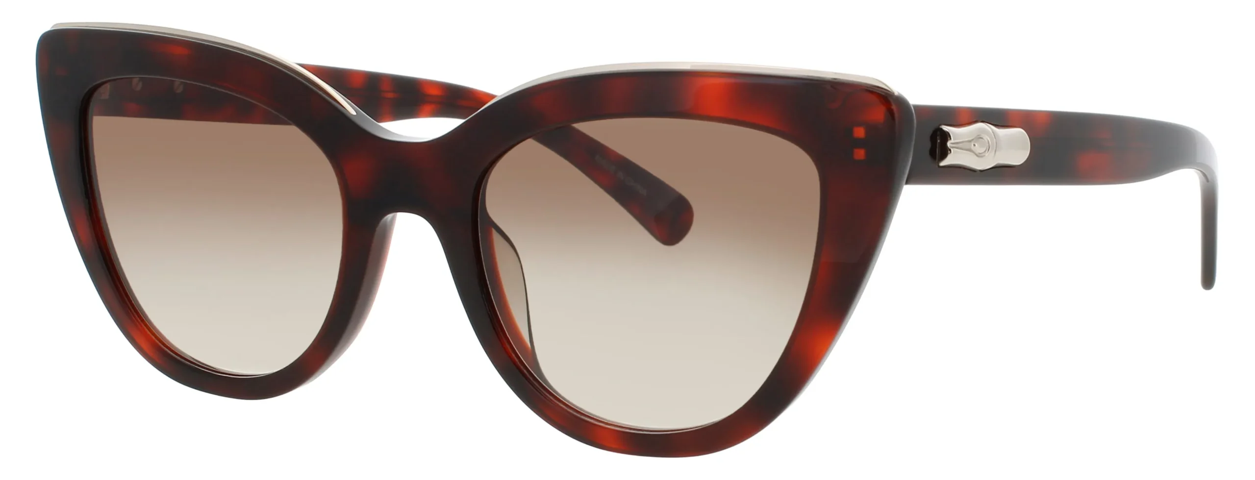 Longchamp LO686S 518 Sunglasses Red Havana 51mm Women