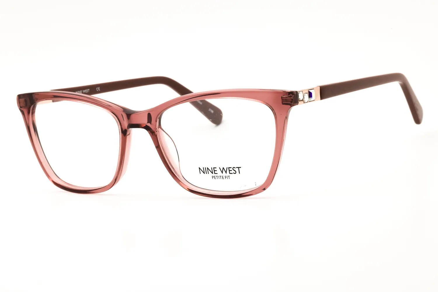 Nine West NW5191 601 Eyeglasses Crystal Rose 49mm Women