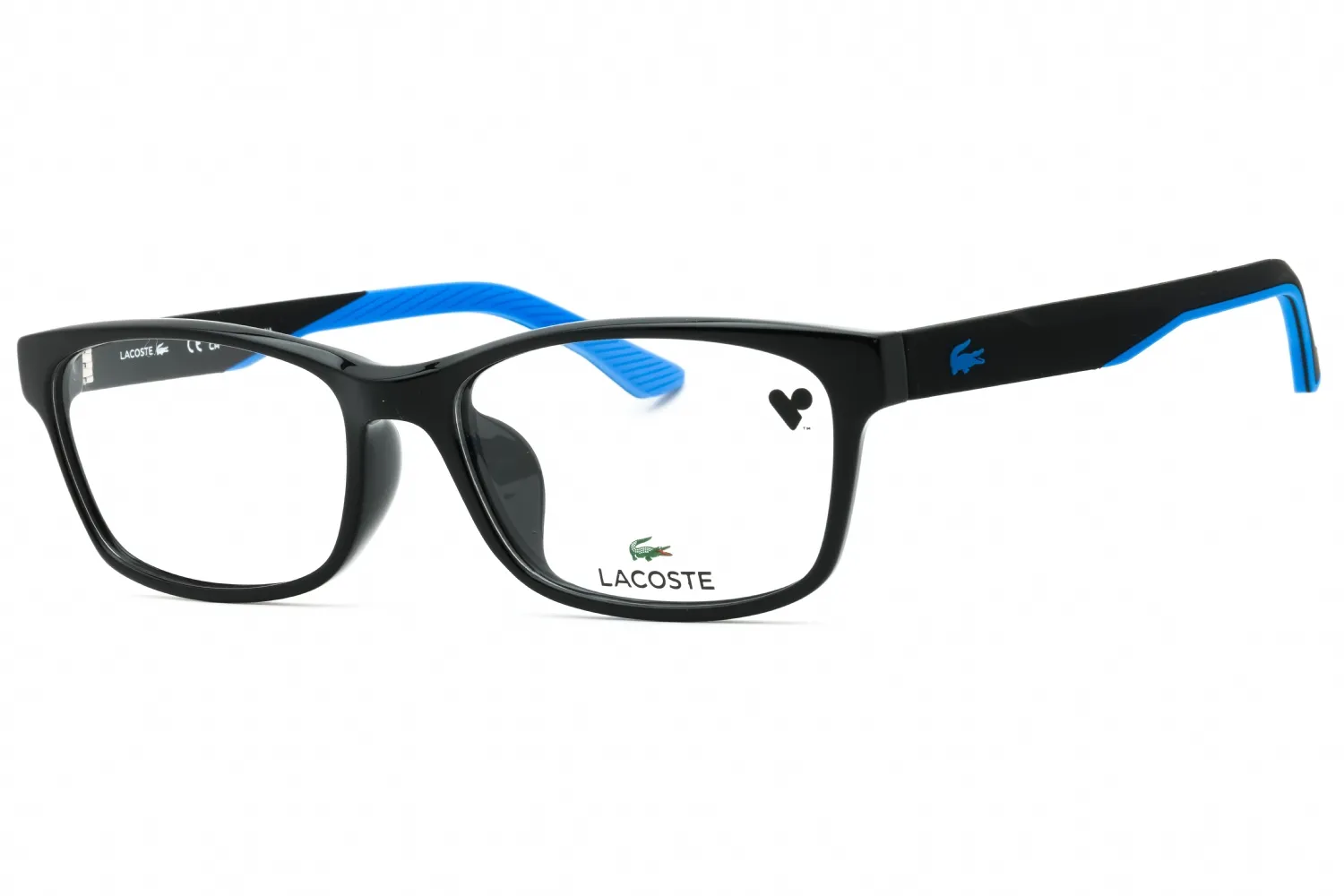 Lacoste L2894A 001 Eyeglasses Shiny Black 55mm Men