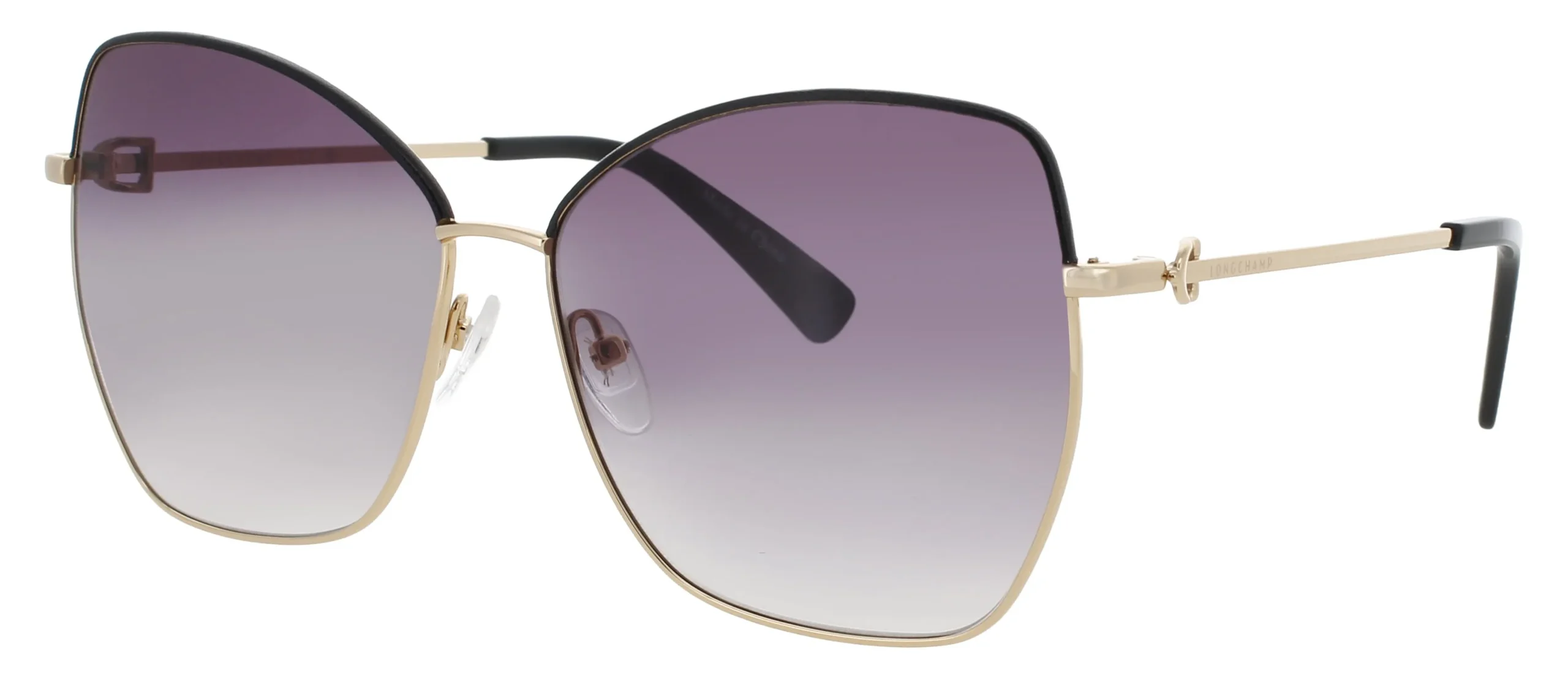 Longchamp LO156SL 725 Sunglasses Gold 60mm Women