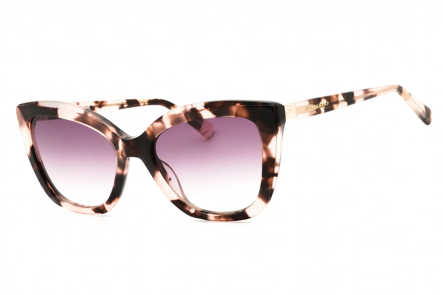 Longchamp LO695S 690 Sunglasses Rose Havana 54mm Women