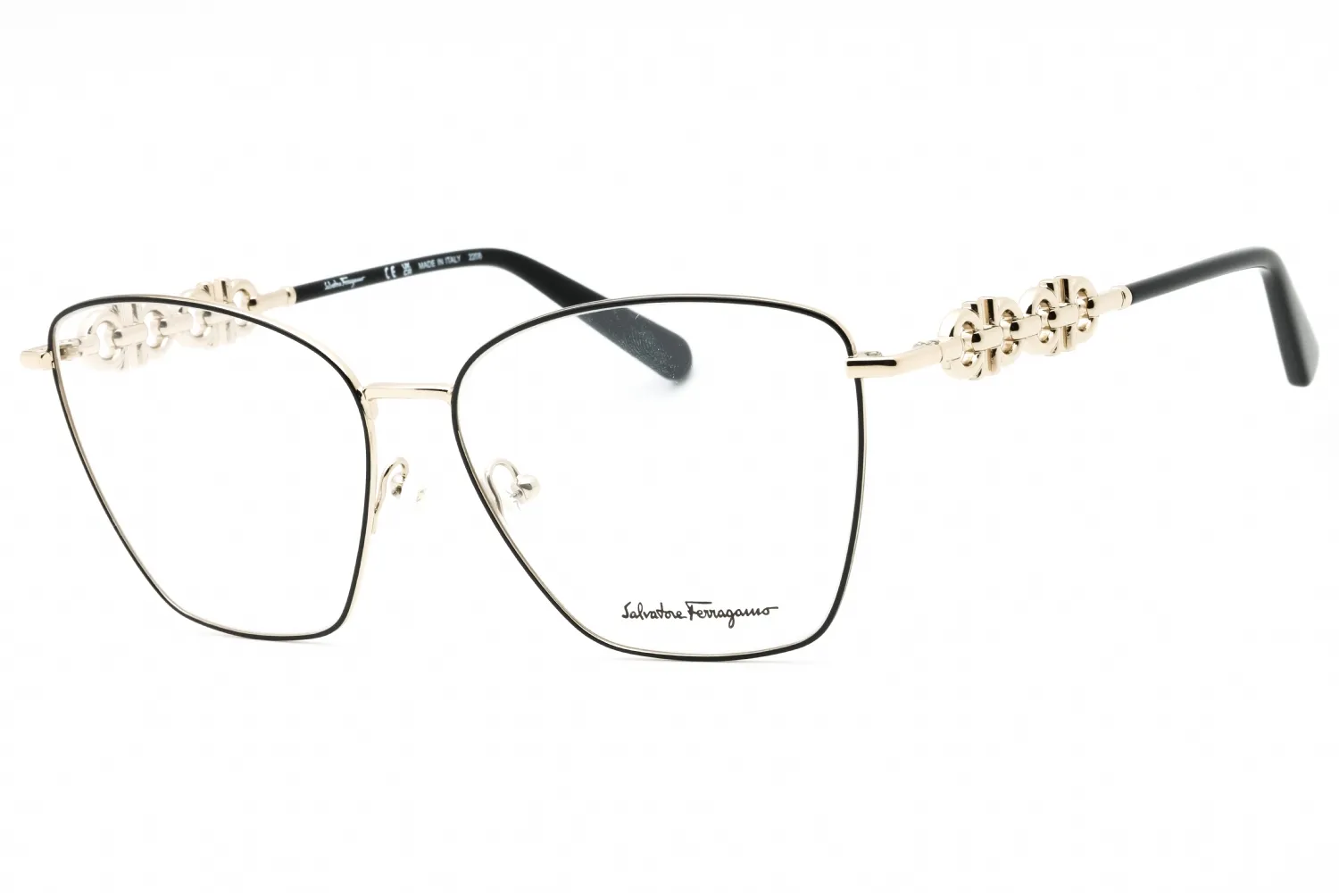 Salvatore Ferragamo SF2217 703 Eyeglasses Gold 57mm Women