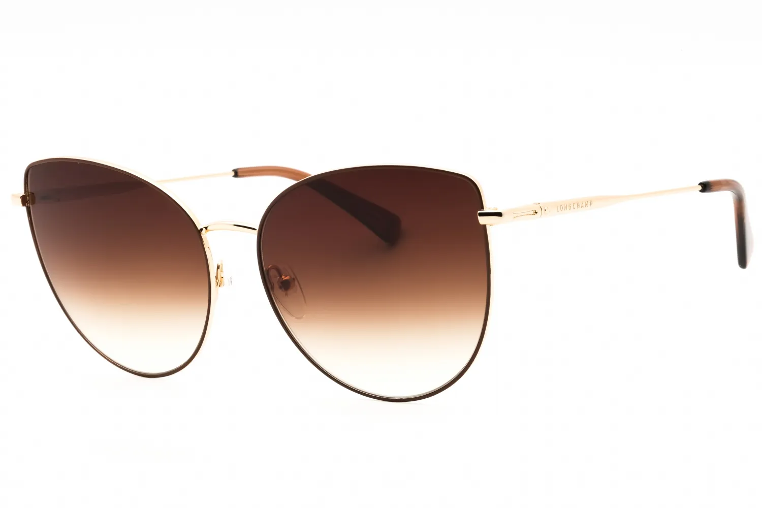 Longchamp LO158S 721 Sunglasses Gold 60mm Women