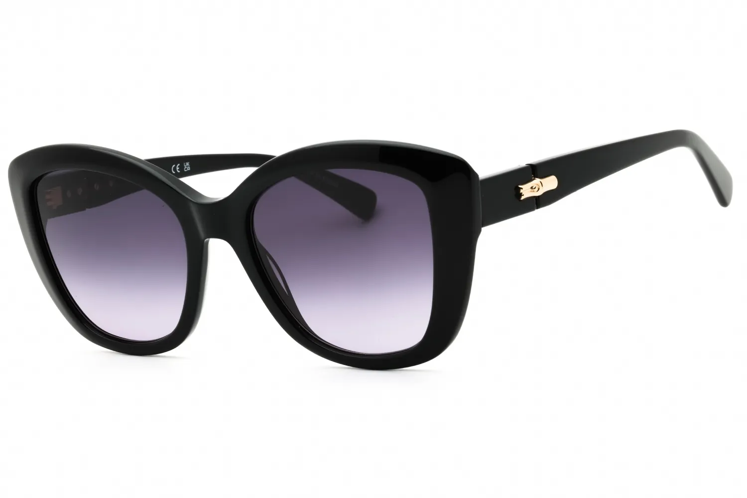 Longchamp LO714S 001 Sunglasses Black 54mm Women