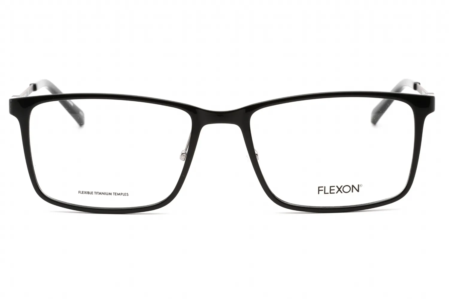 Flexon FLEXON EP8009 001 Eyeglasses Black 56mm Men 2