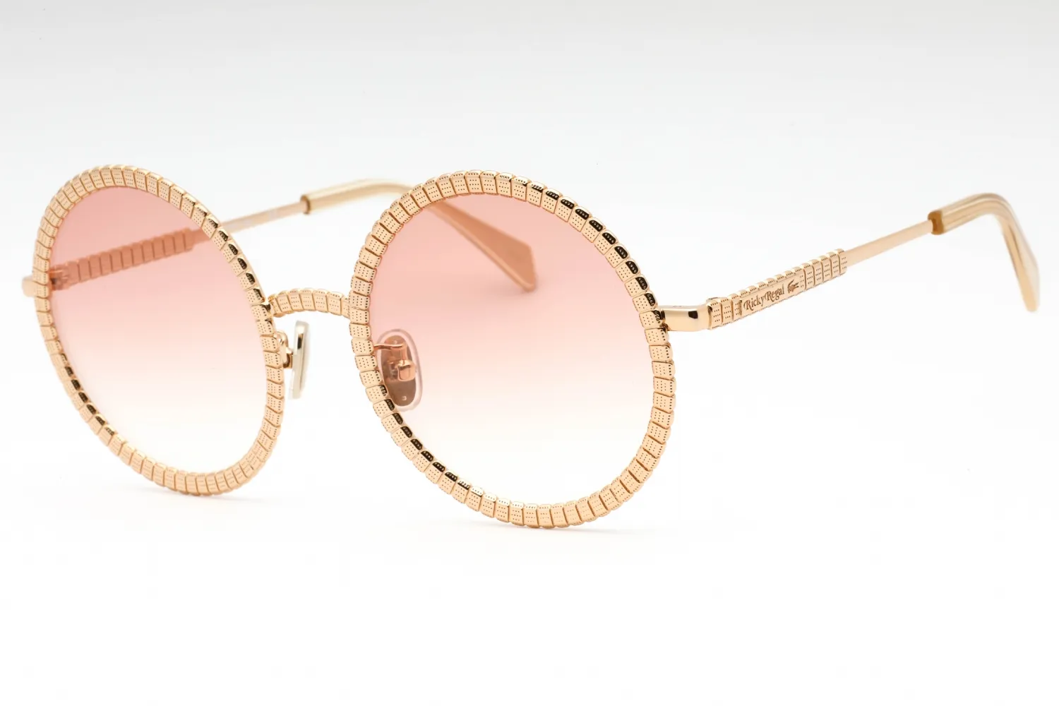 Lacoste L252S RICKY REGAL 712 Sunglasses Light Gold 58mm Women
