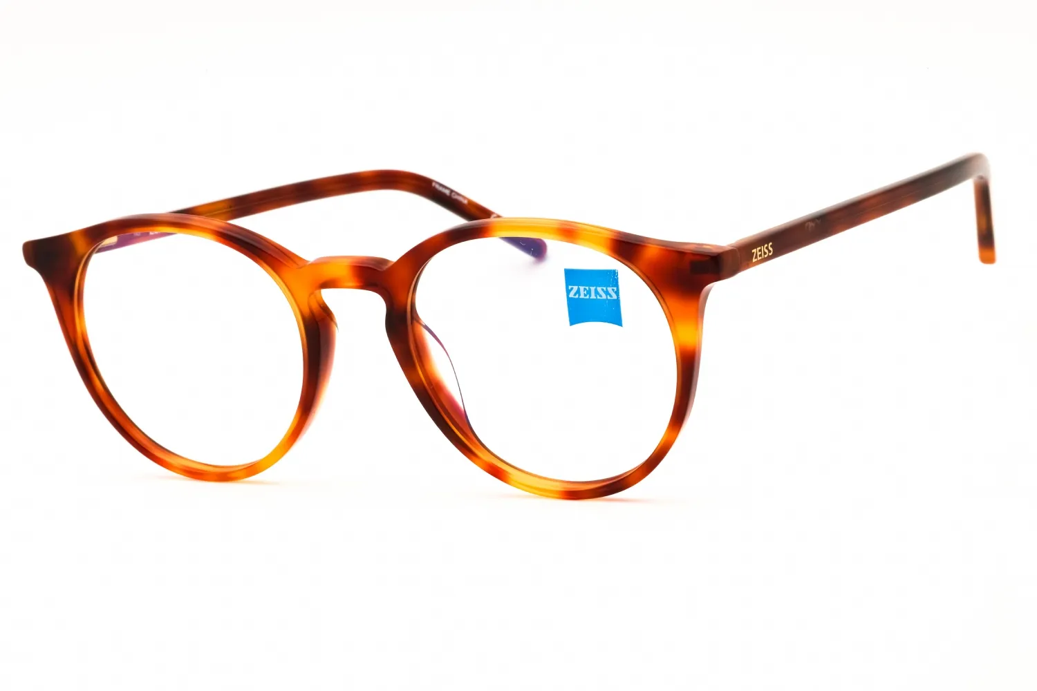 Zeiss ZS22501 243 Eyeglasses Honey Tortoise 49mm Men