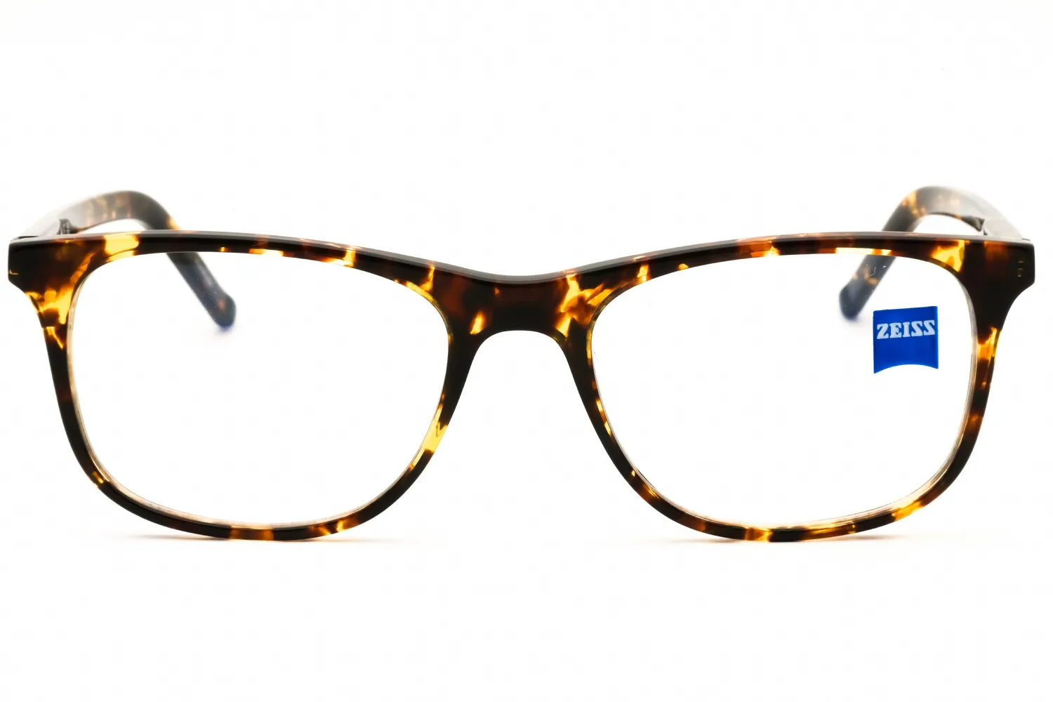 Zeiss ZS22503 242 Eyeglasses Amber Tortoise 53mm Men 2