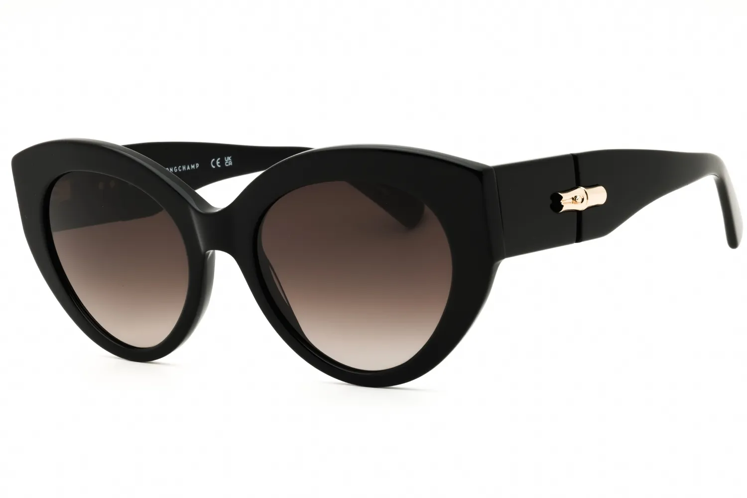 Longchamp LO722S 001 Sunglasses Black 54mm Women
