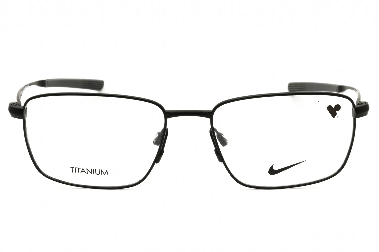 Nike NIKE 6046 001 Eyeglasses Satin Black 55mm Men 2