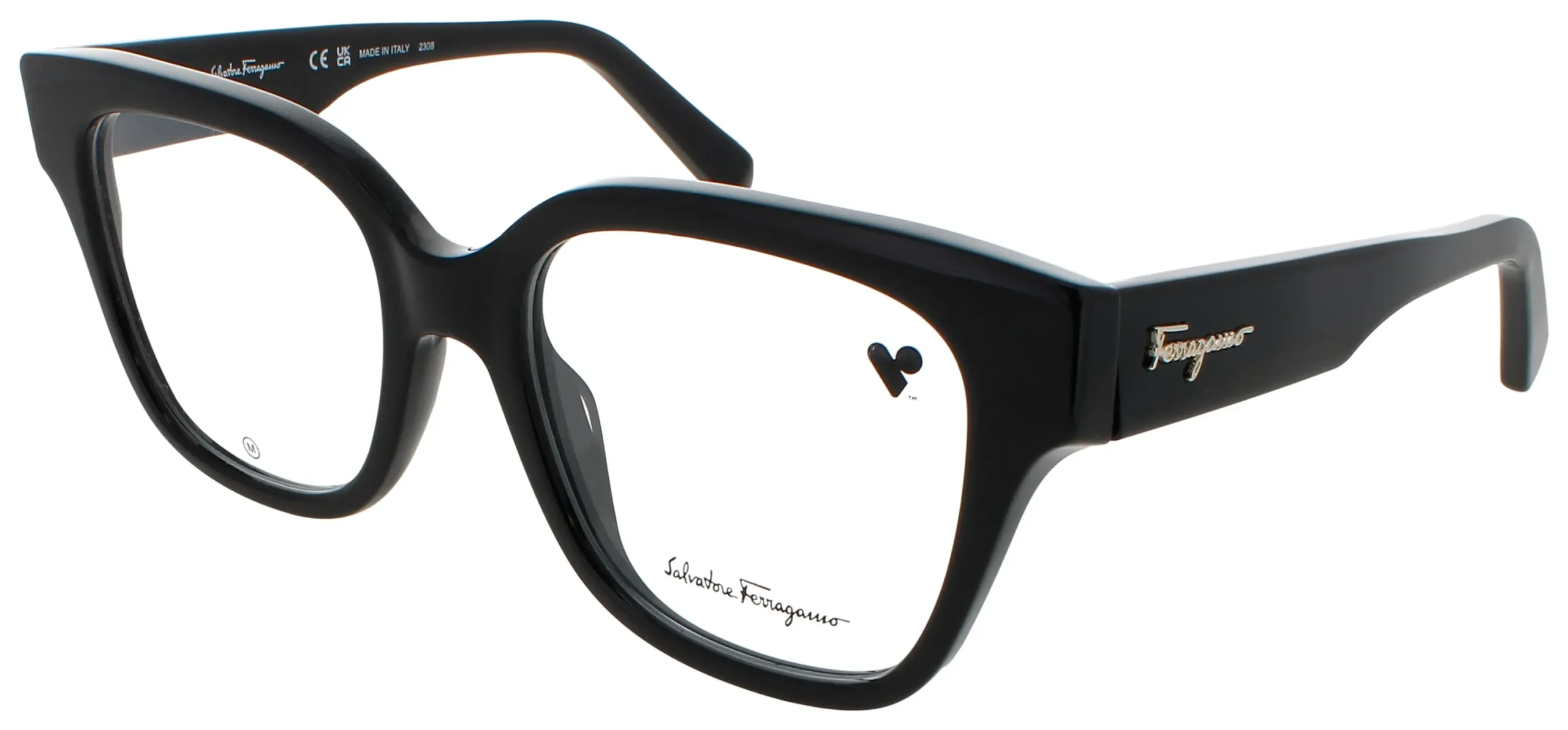 Salvatore Ferragamo SF29252 001 Eyeglasses Black 53mm Women